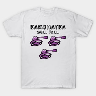 Kamchatka will fall (purple army) T-Shirt